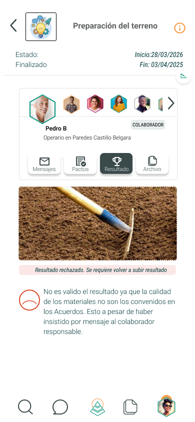 Resultado aprobado con certificación completa